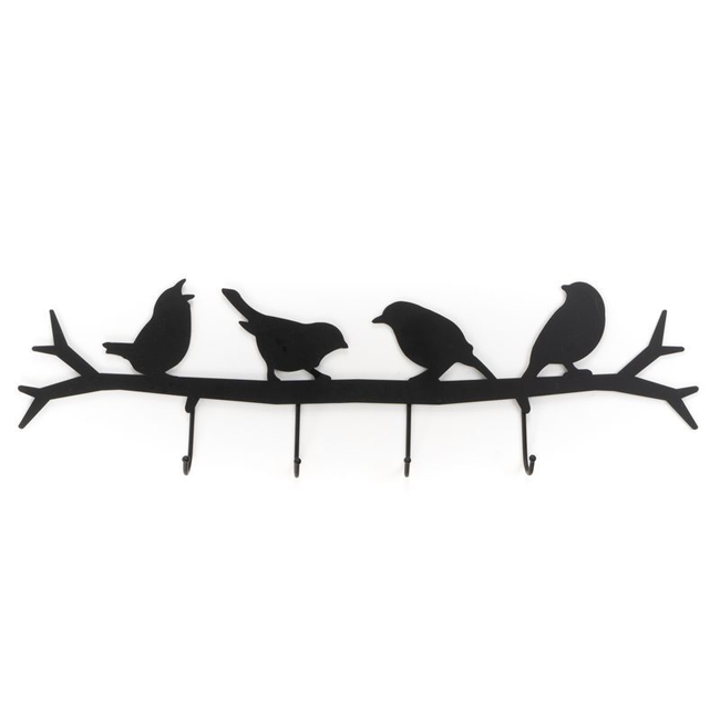 Perchero pared Pájaros