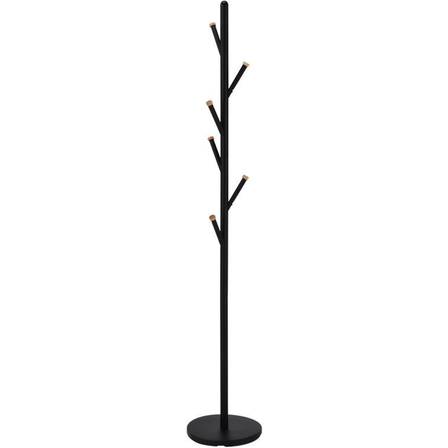 Perchero pie Árbol Negro