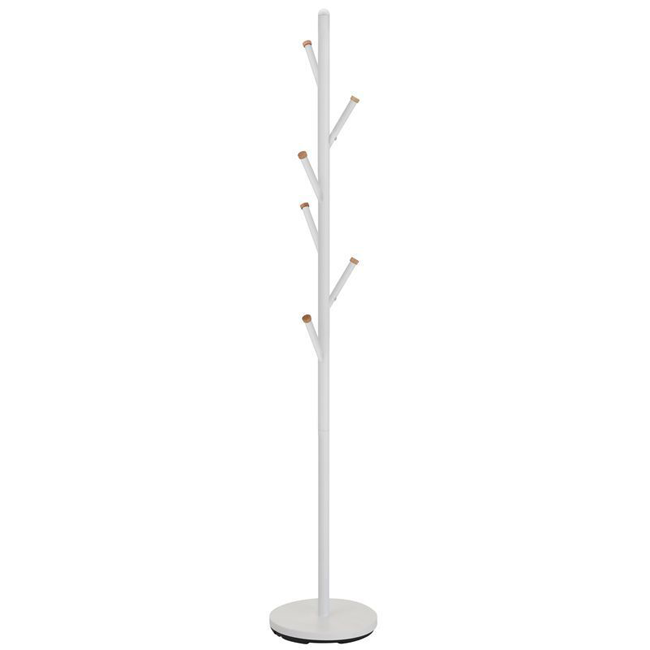 Perchero pie Árbol Blanco