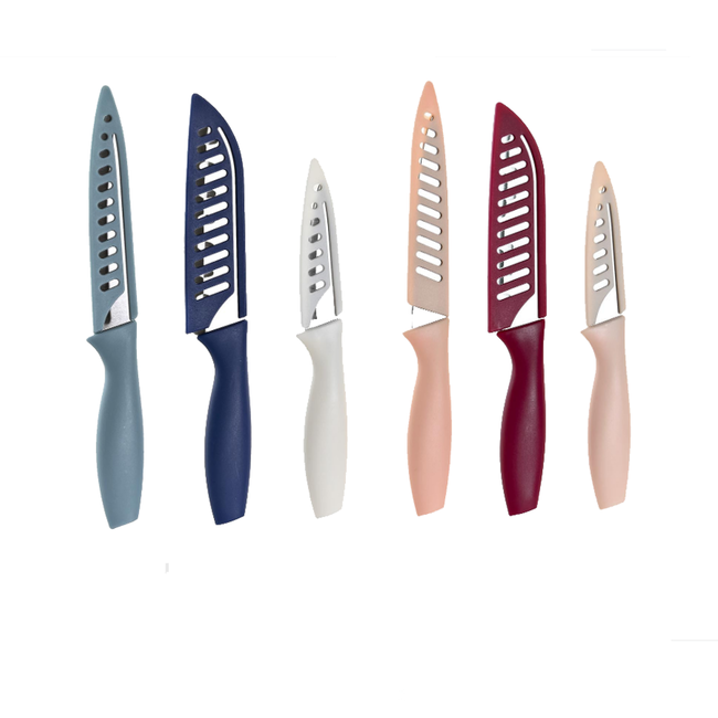 set 3 cuchillos COLORS