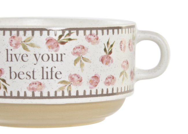 Bol porcelana HAPPY