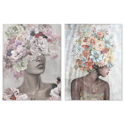 Cuadro mujer FLOWER