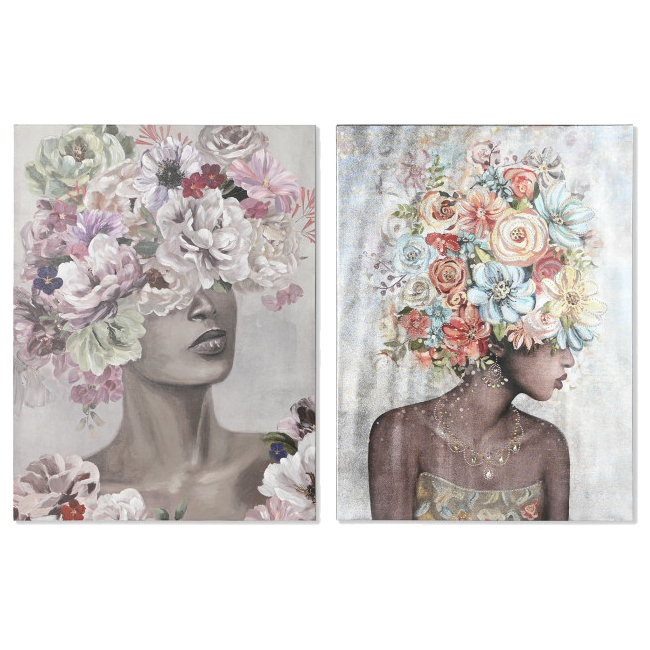 Cuadro mujer FLOWER