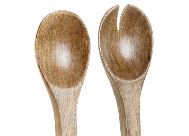 Set utensilios madera LARRY