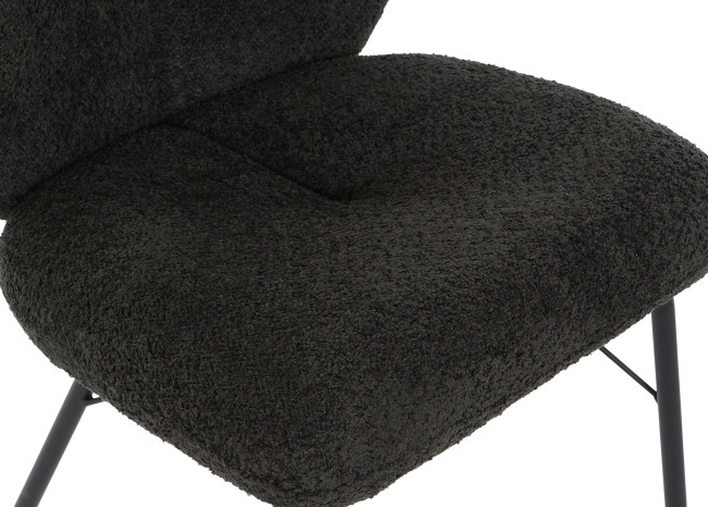 Silla BOUCLE negro