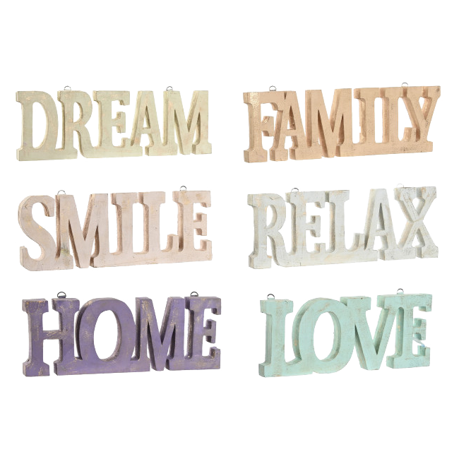 Decoración LETRAS color