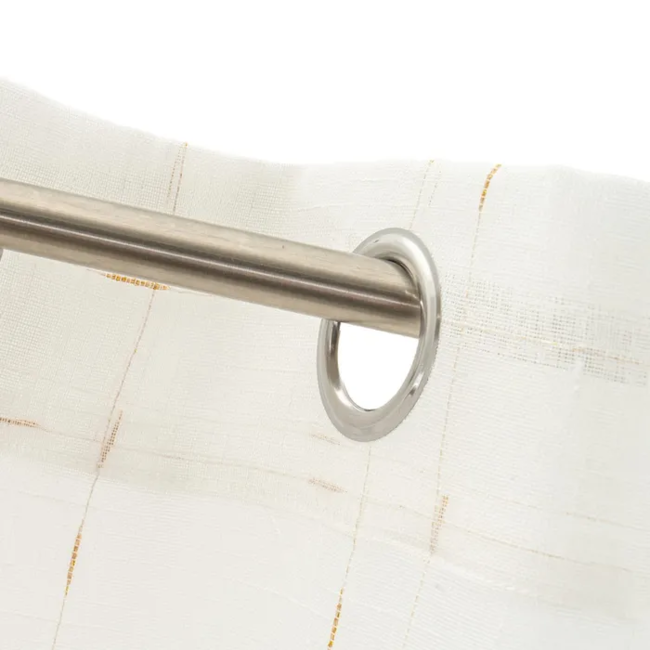 Cortina TRACES blanco -oro