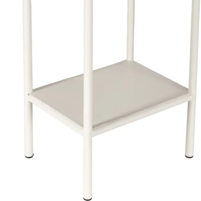 TOALLERO CREMA METAL DECORACIÓN 20,80 X 13 X 61,50 CM Ref. 609817