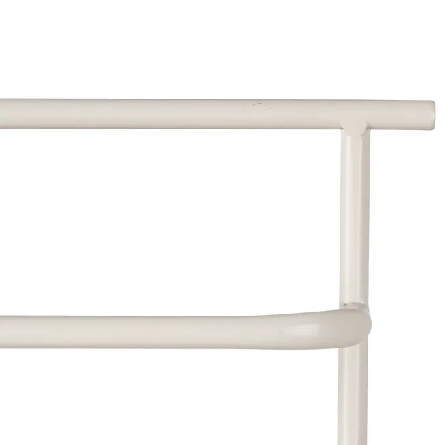 TOALLERO CREMA METAL DECORACIÓN 20,80 X 13 X 61,50 CM Ref. 609817