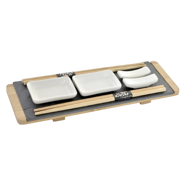 Sushi  set BAMBU PIZARRA 