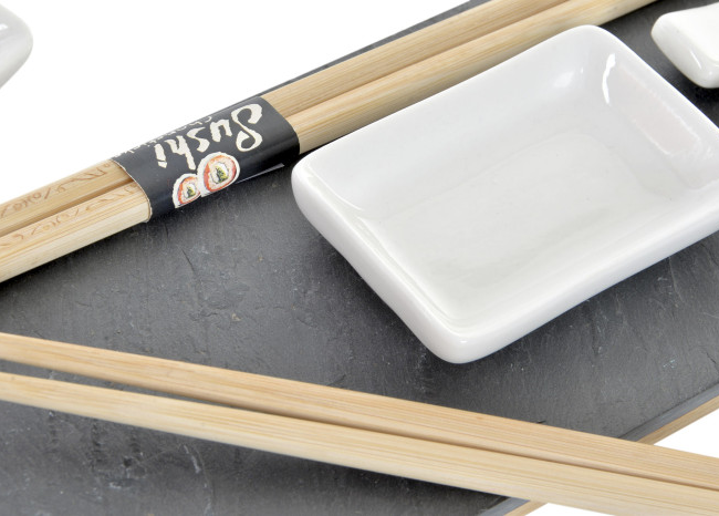 Sushi  set BAMBU PIZARRA 