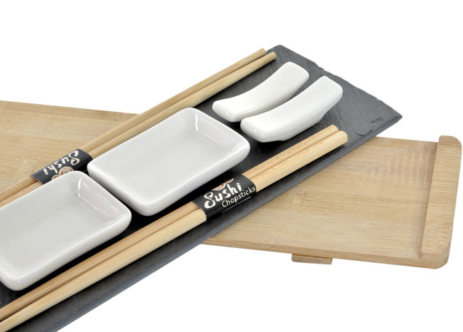 Sushi  set BAMBU PIZARRA 