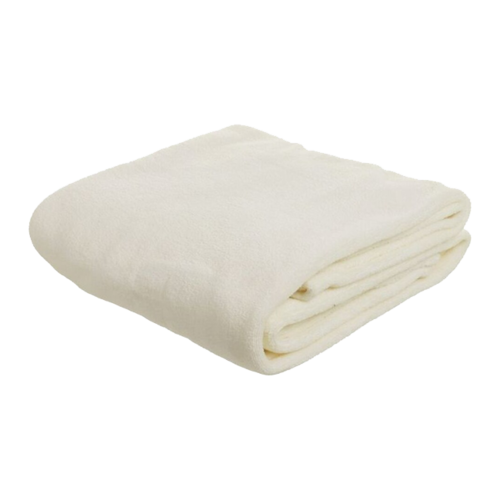 Manta MICROFIBER crudo