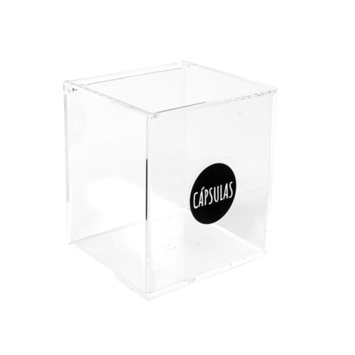 Caja acrílico CAPSULAS