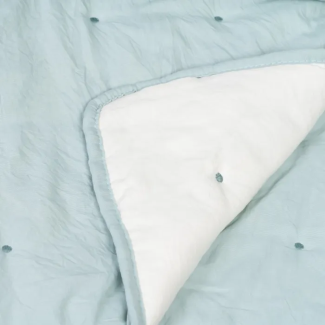 Colcha LEVISTONG azul 90cm