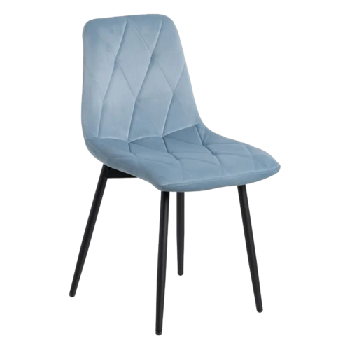 Silla ZAGREB azul hielo 