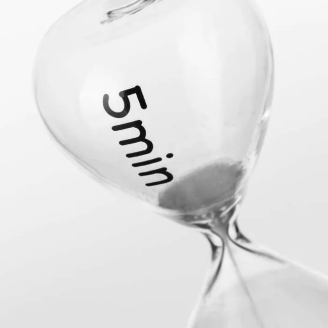 Reloj arena 5´MIN