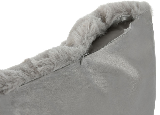 Cojín LYNES gris claro