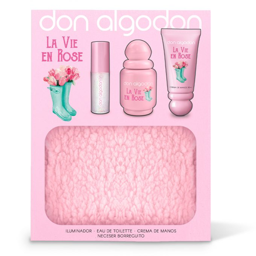 Set LA VIE EN ROSE Don Algodón Mujer 