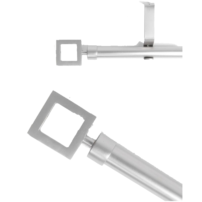 Barra cortina CUADRO 120-210 cm