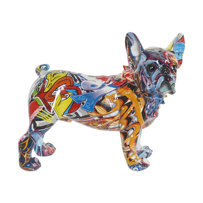 Figura perro MULTICOLOR 