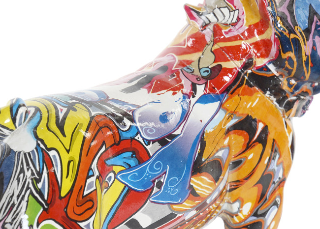Figura perro MULTICOLOR 