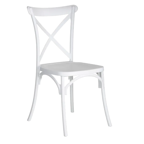 Silla CRUCETA blanca