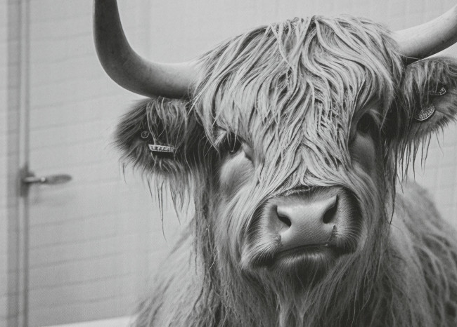 Cuadro ANIMAL BAÑERA