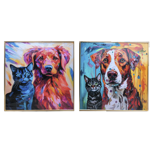 Cuadro PERRO-GATO 