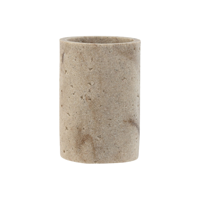 Vaso portacepillos MARMOLADO