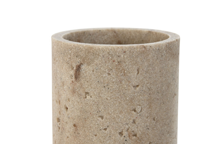 Vaso portacepillos MARMOLADO