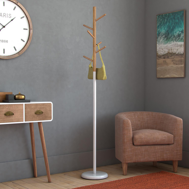 Perchero MALMÖ blanco