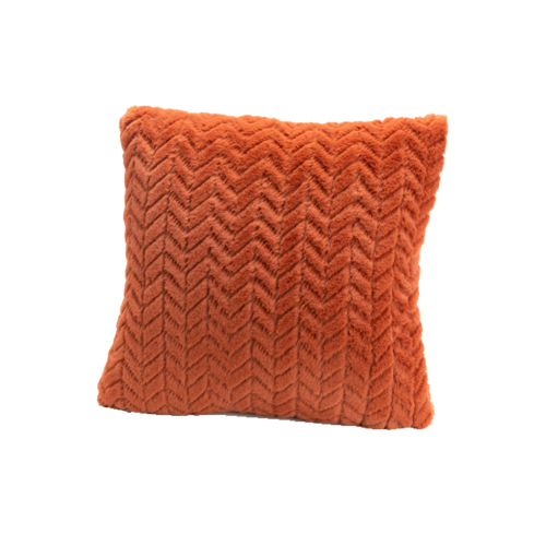 Cojín CHEVRON terracota