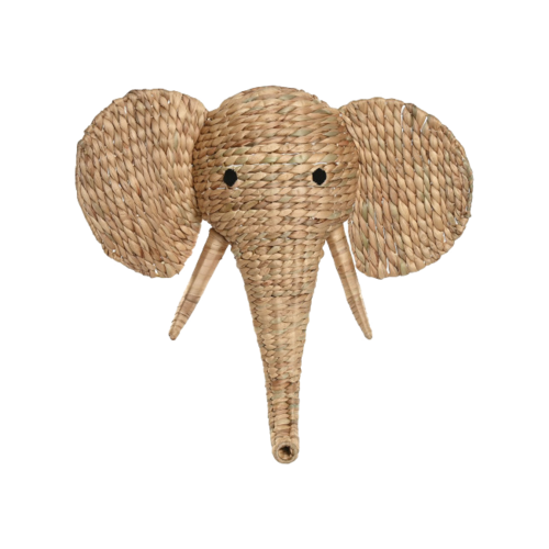 Decoración ELEFANTE fibra