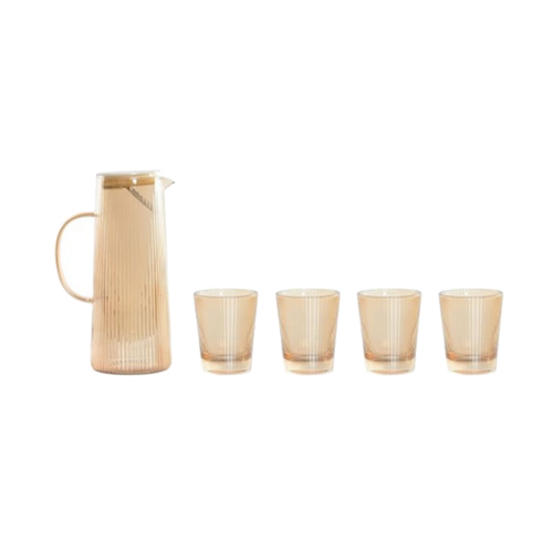 Set de jarra + vasos MOLLI