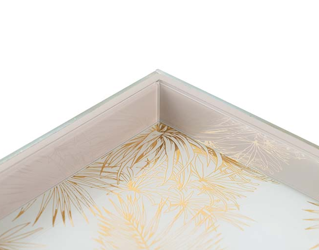 Bandeja cristal OURS