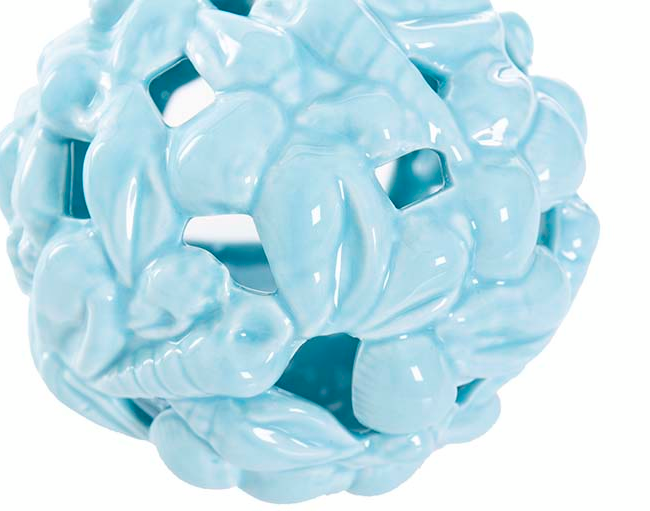 Bola portavelas CARACOLAS grande