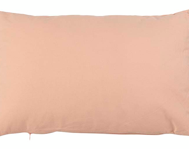 Cojín RAMPEZ rectangular rosa 