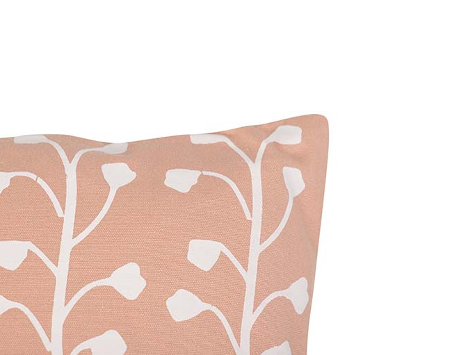 Cojín RAMPEZ cuadrado rosa