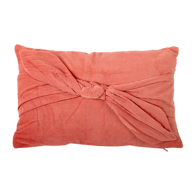 Cojín NUDO coral