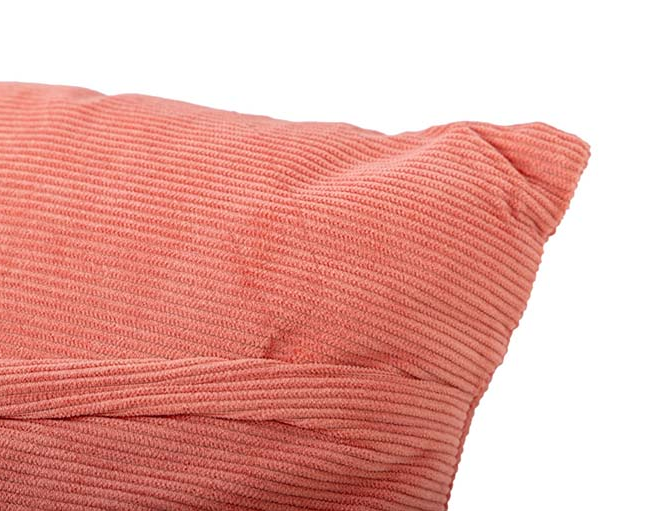 Cojín NUDO coral
