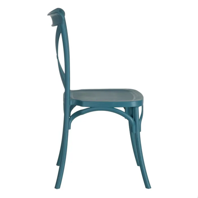 Silla CRUCETA azul