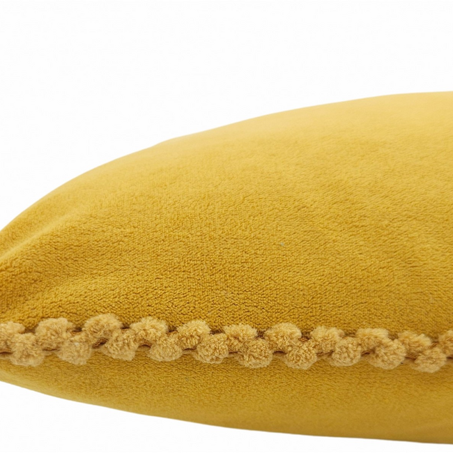 Cojín RIBETE MOSTAZA 