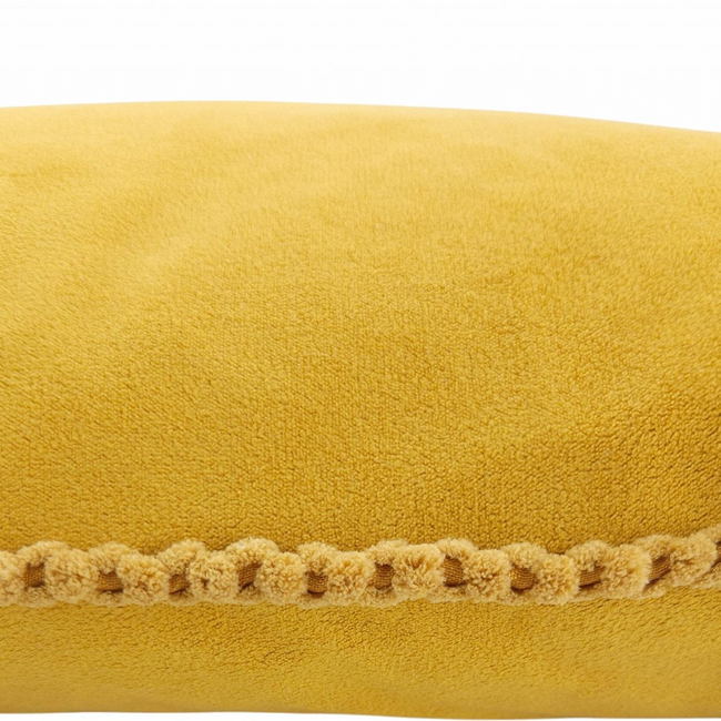 Cojín RIBETE MOSTAZA rect.