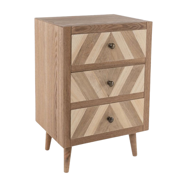 Mesita STRUKTURA 3 cajones