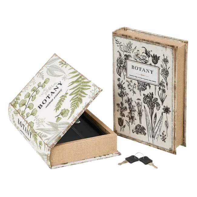 Caja libro BOTANIC