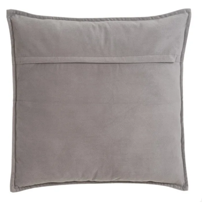 Cojín VELVET gris claro