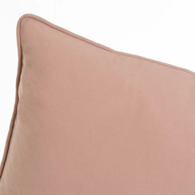 Cojín FAUX nude rect.