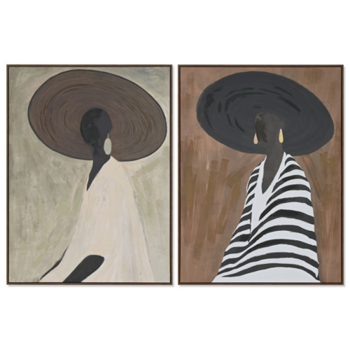 Cuadro CHICA SOMBRERO