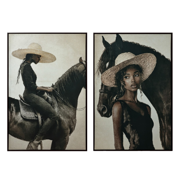 Cuadro CHICA CABALLO 